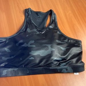 NWT Women's Nike Dri-Fit Swoosh Medium-Support High-Neck Sports Bra, Grey S(XXL)